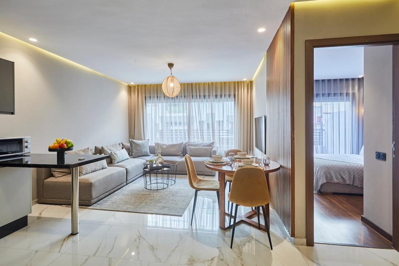 Chic And Cozy 1 Bedroom Oasis In The Heart Of Casa الدار البيضاء المظهر الخارجي الصورة