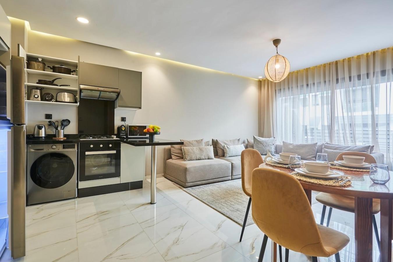 Chic And Cozy 1 Bedroom Oasis In The Heart Of Casa الدار البيضاء المظهر الخارجي الصورة